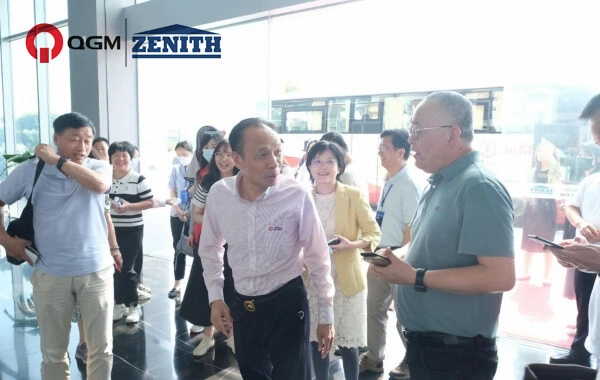 তৃতীয় চীন-জার্মান সাই-টেক ফোরামের অংশগ্রহণকারীরা QGM পরিদর্শন করেছে