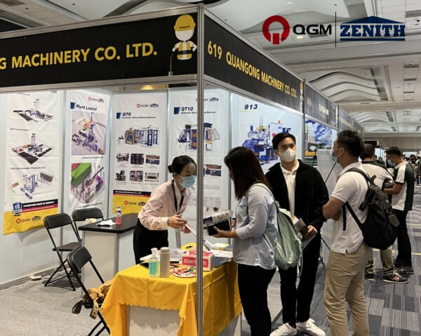 QGM-ZENITH 2022 PHILCONSTRUCT-এ কংক্রিট ব্লক তৈরির জন্য আরও সমাধান নিয়ে আসে